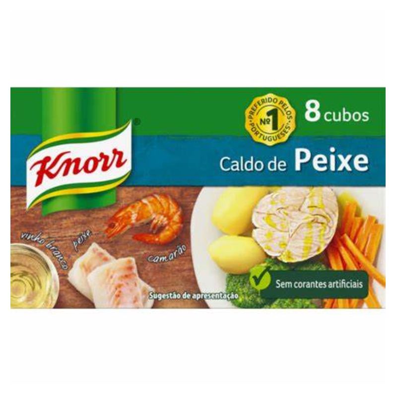 Knorr Caldo Peixe 8 Cubos