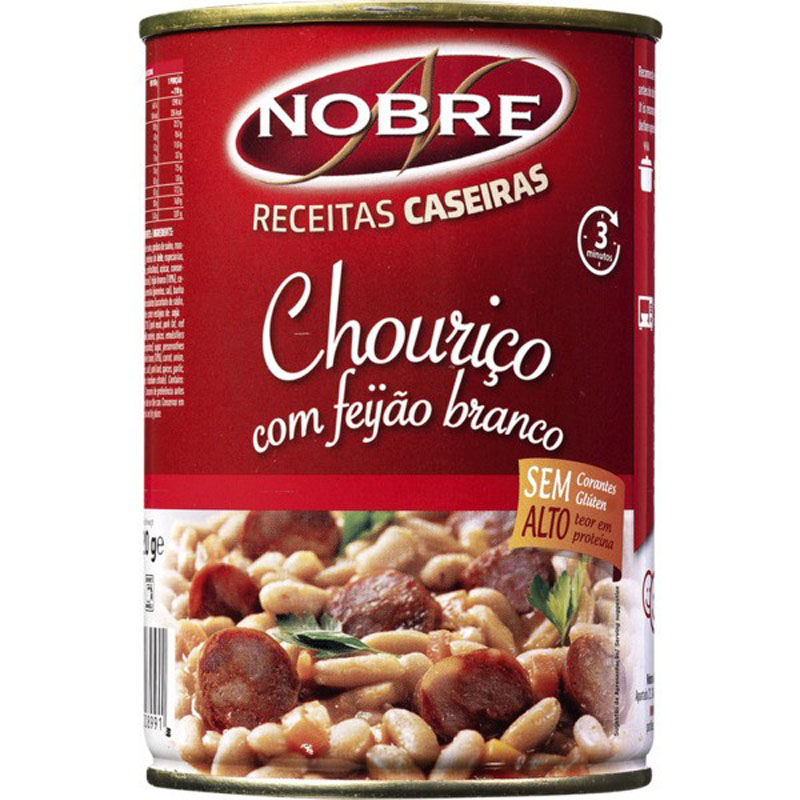 Nobre Chourico com Feijao