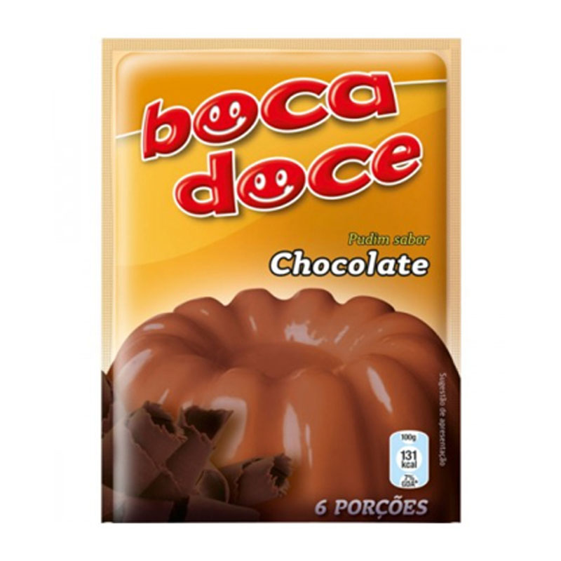 Boca Doce Pudim Chocolate
