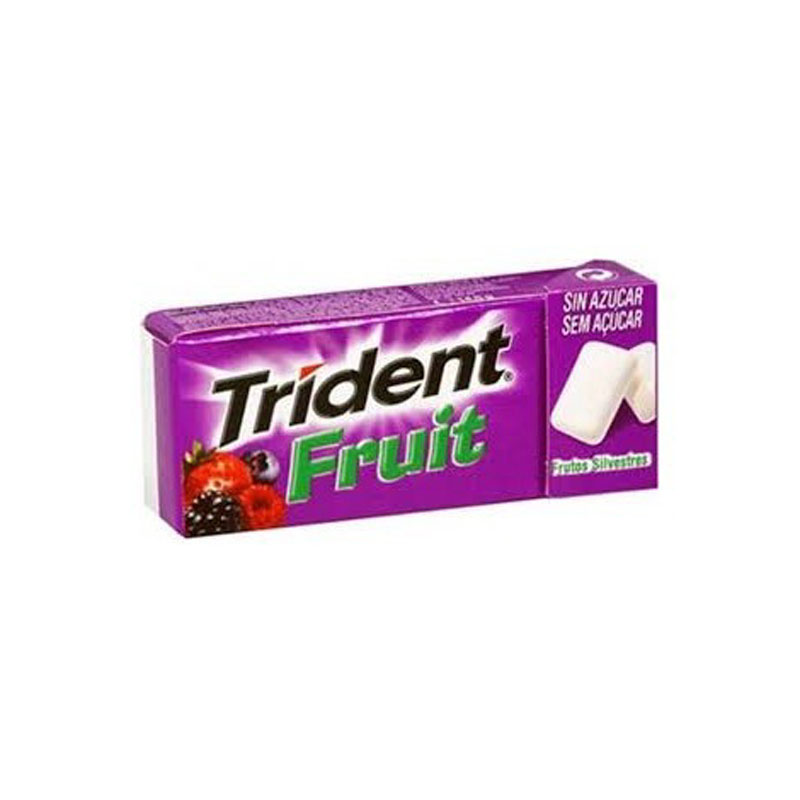 Trident Pastilha Frutos Silvestres